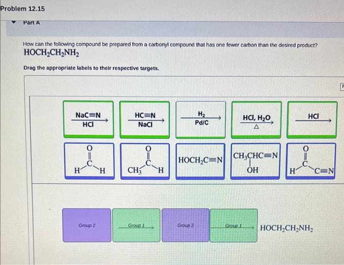 Solved How can the following compound be prepared from a | Chegg.com