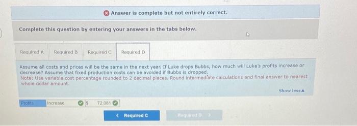 Can you please show work, the answers i got from | Chegg.com