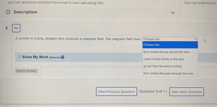 Solved - you can send your solutions by e-mail in case | Chegg.com