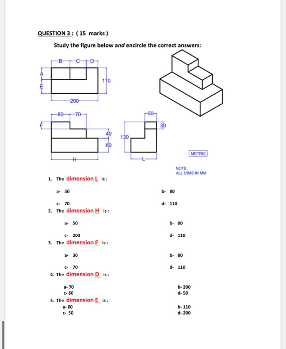 Solved QUESTION 3 : (15 marks) Study the figure below and | Chegg.com