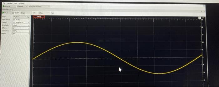 Solved does my scope waveform with 10.25 kHz input make | Chegg.com