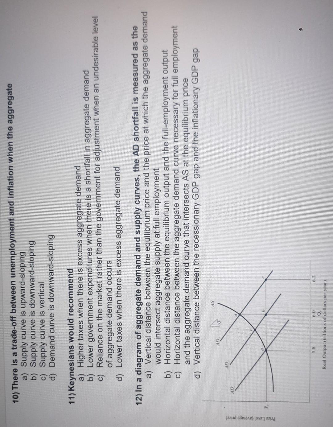 Solved Price Level Average Price 10 There Is A Trade Off Chegg Solved Price Level Average Price 10 There Is A Trade Off Chegg