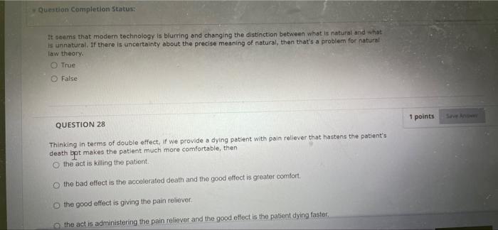 Solved Question Completion Status 1 points QUESTION 25 The | Chegg.com