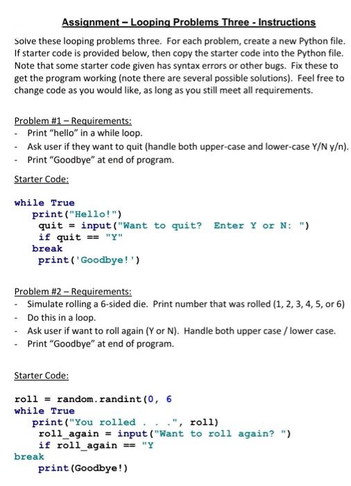 Solved I can get the loop down but I cannot get to print out