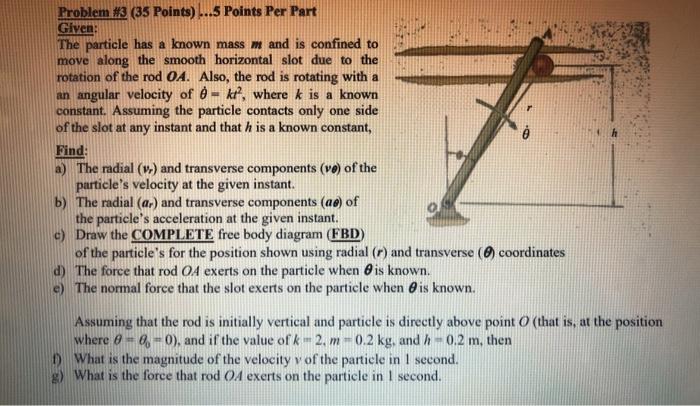 Solved Problem #3 (35 Points) ...5 Points Per Part Given: | Chegg.com