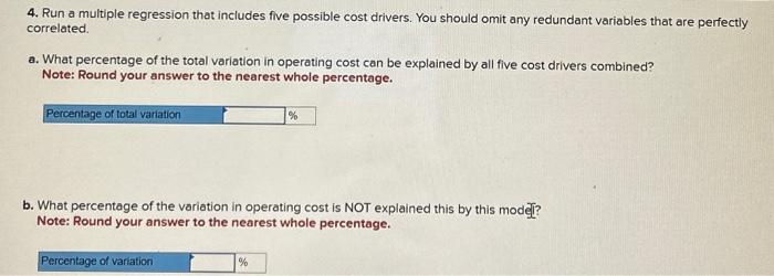 B-2. What Is The Correlation?5. Use The Multiple | Chegg.com