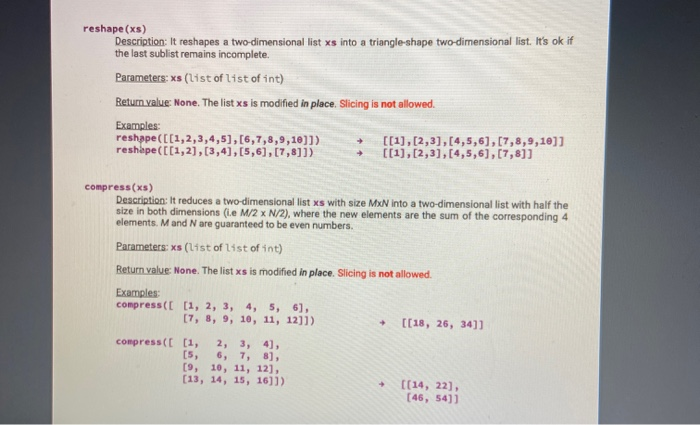 Solved Guidelines • You are not allowed to import anything. | Chegg.com