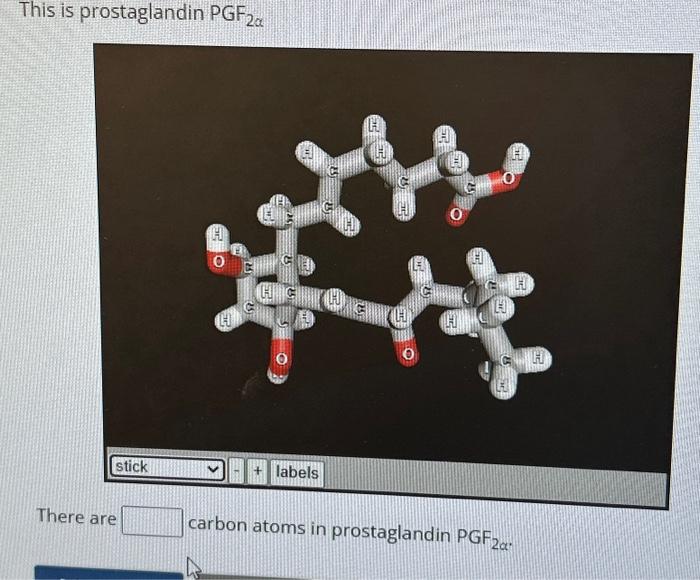 Solved This is prostaglandin PGF2α | Chegg.com