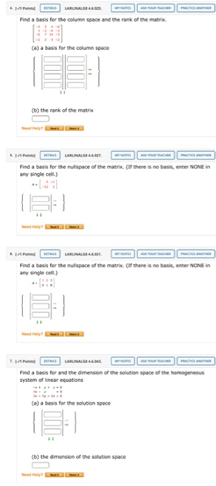 Solved 4.6 PLEASE ANSWER ALL 4 QUESTIONS OR DONT ANSWER AT | Chegg.com