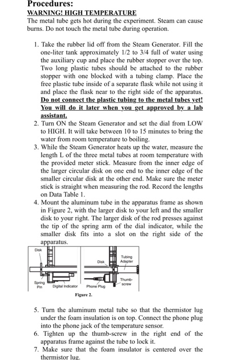 Solved T4a: Thermal Expansion Introduction: When having | Chegg.com