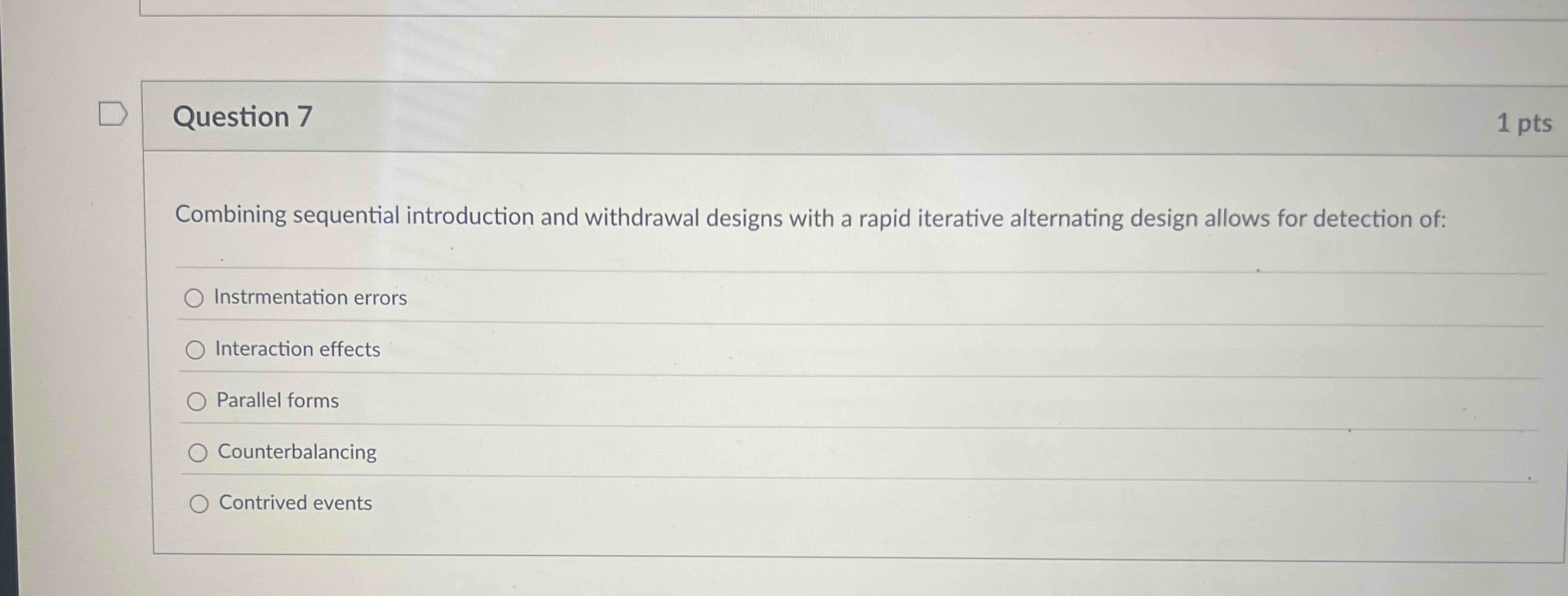 Solved Question 7Combining sequential introduction and | Chegg.com