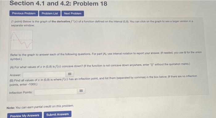Solved Section 4.1 and 4.2: Problem 18 Previous Problem | Chegg.com