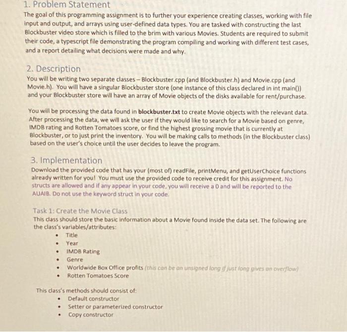 Solved can you please complete and implement the functions | Chegg.com