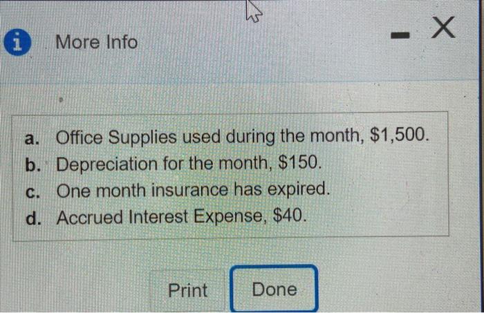Solved 6. Prepare the closing entries, and post to the | Chegg.com