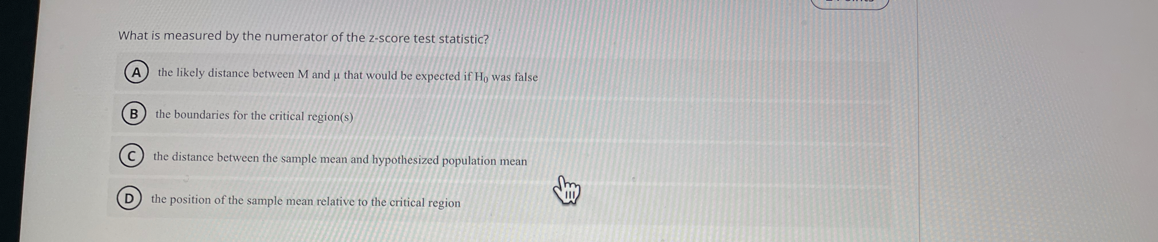 solved-what-is-measured-by-the-numerator-of-the-z-score-test-chegg