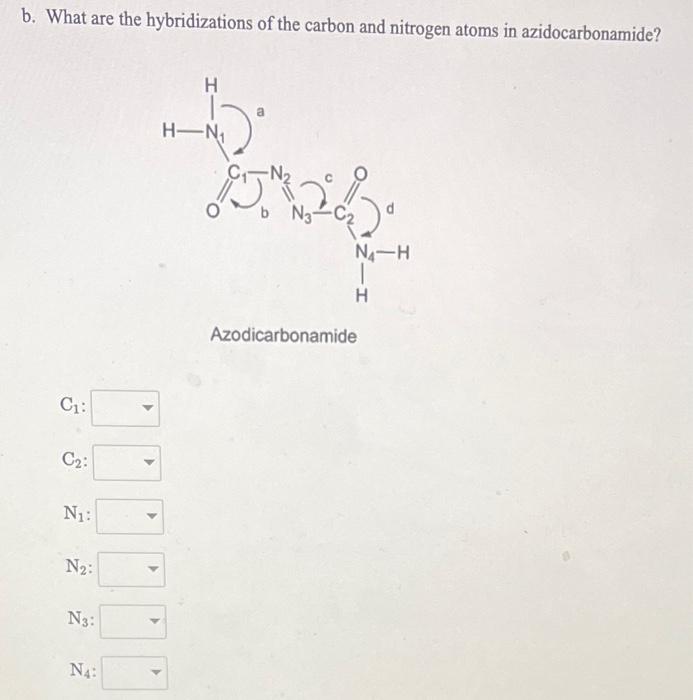 Solved 2. Azidocarbonamide is used in forming polystyrene. | Chegg.com