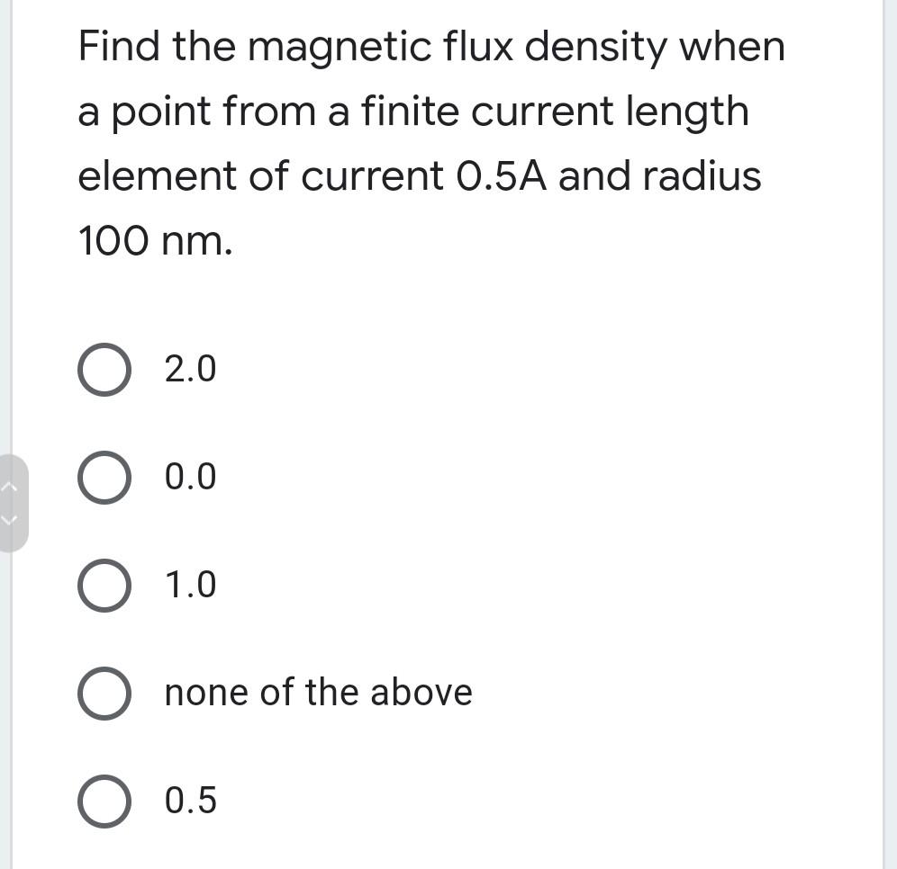 Solved Find the magnetic flux density when a point from a | Chegg.com