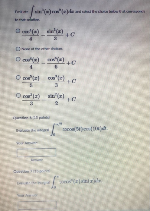 Solved Question 4 (10 points) For each of the given | Chegg.com