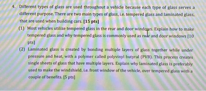 Different Types of Tempered Glass & its Uses