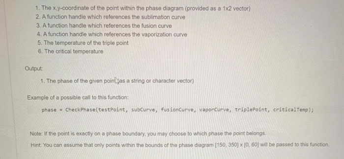 Checkpoint 3: CheckPhase Function Write a function | Chegg.com