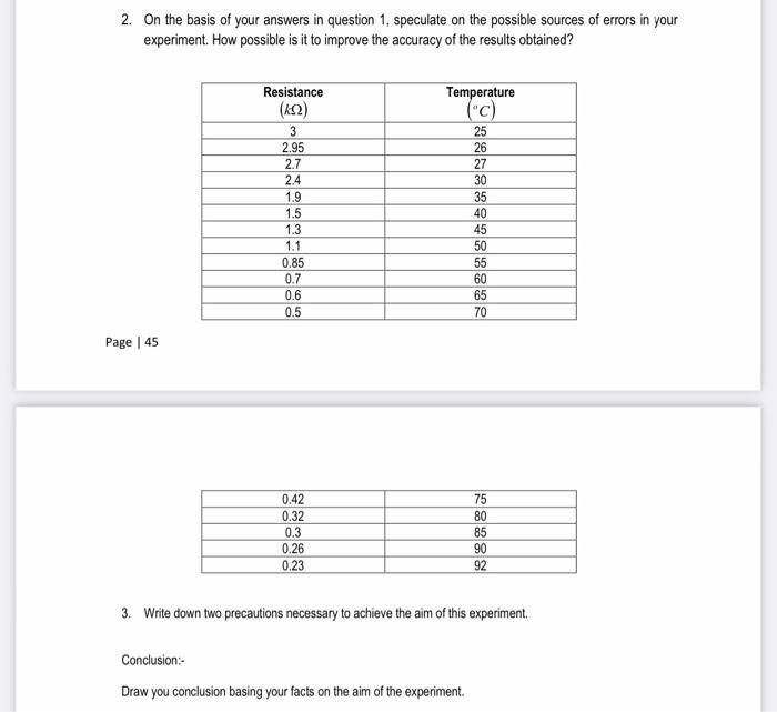 Solved 1. Theortical values for linear expansion | Chegg.com