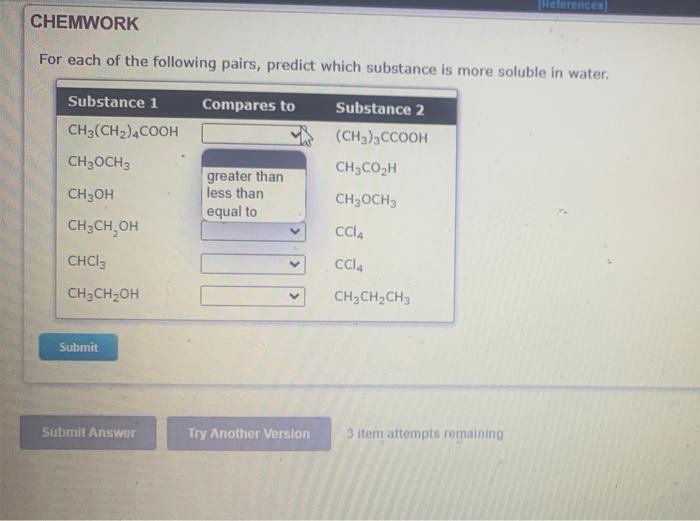 Solved Helorences Chemwork For Each Of The Following Pairs 2767