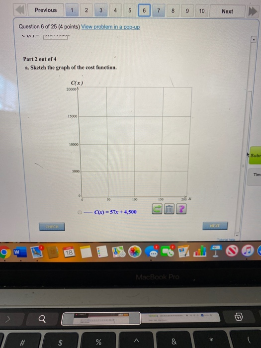 Solved Previous 2 3 4 5 6 7 8 9 10 Next Question 6 of 25 (4 | Chegg.com