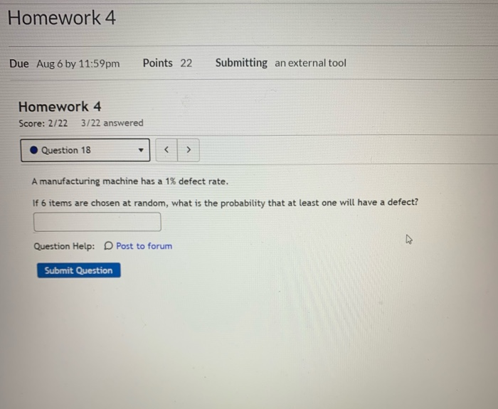 Solved Homework 4 Due Aug 6 by 11:59pm Points 22 Submitting | Chegg.com