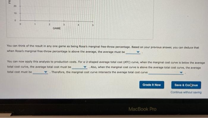 Solved 3. The relationship between marginal and average | Chegg.com