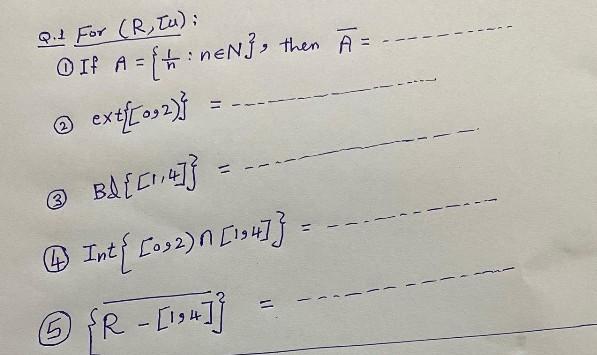 Solved Then A Q 1 For R U Oil A Nen Chegg Com