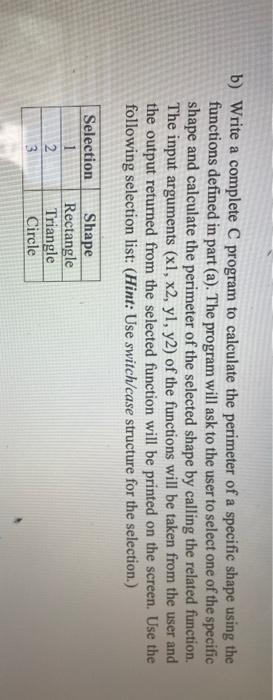 Solved Write three functions which take the integer | Chegg.com