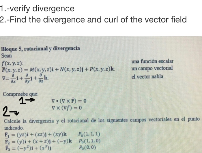 Solved Find The Divergence And Curl Of The Vector Fielf X Chegg Com