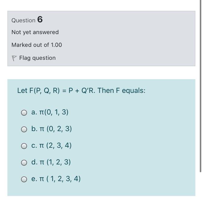 Solved Question 1 Not yet answered Marked out of 1.00 p Flag