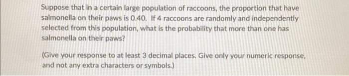 Solved Suppose that in a certain large population of | Chegg.com