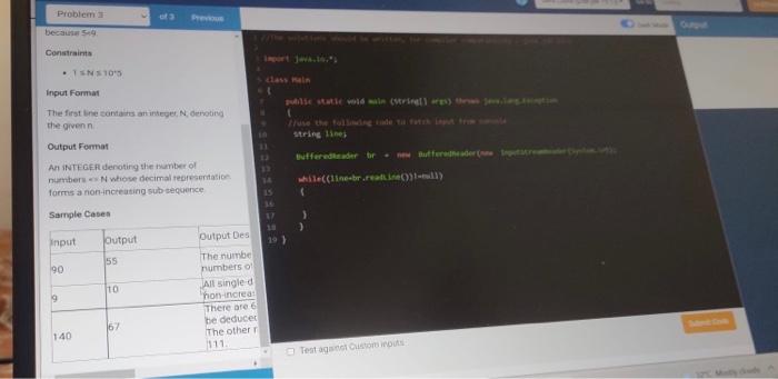 Solved solve in java according to this type of code which is | Chegg.com