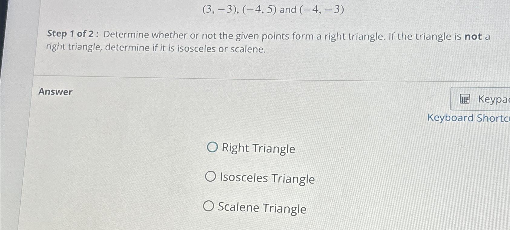 can 1 2 5 4 3 3 form a triangle