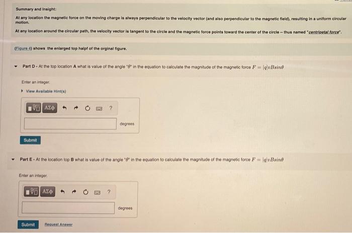 Solved I need help with parts D and E please! I will rate! | Chegg.com