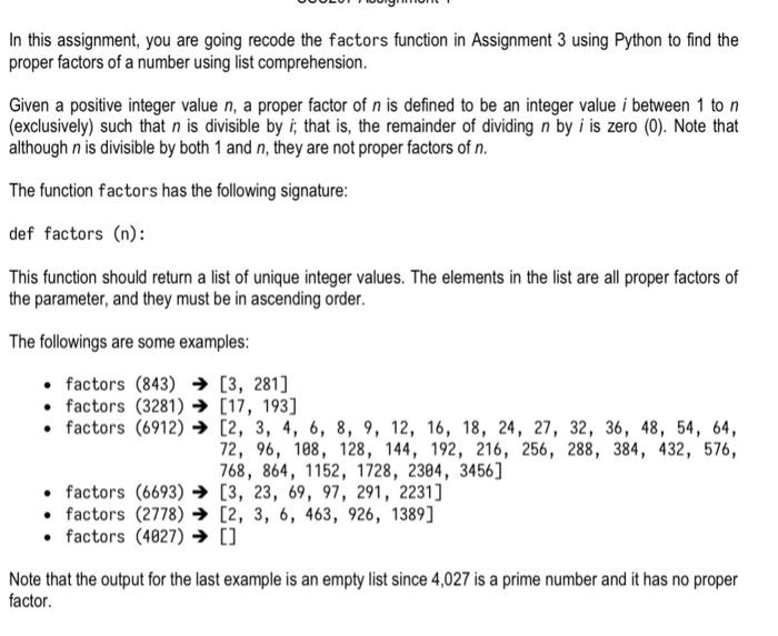 Solved In this assignment, you are going recode the factors | Chegg.com