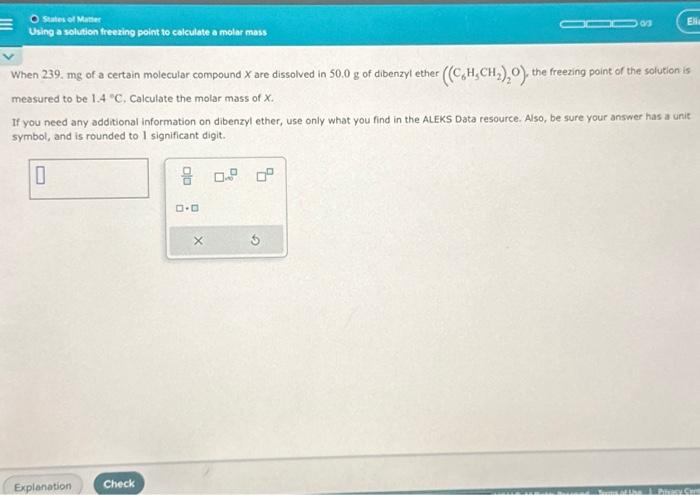 Solved A chemistry student adds a quantity of an unknown | Chegg.com
