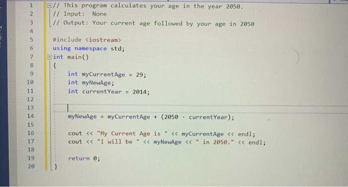 Solved 5. Write a C++ program to determine the current