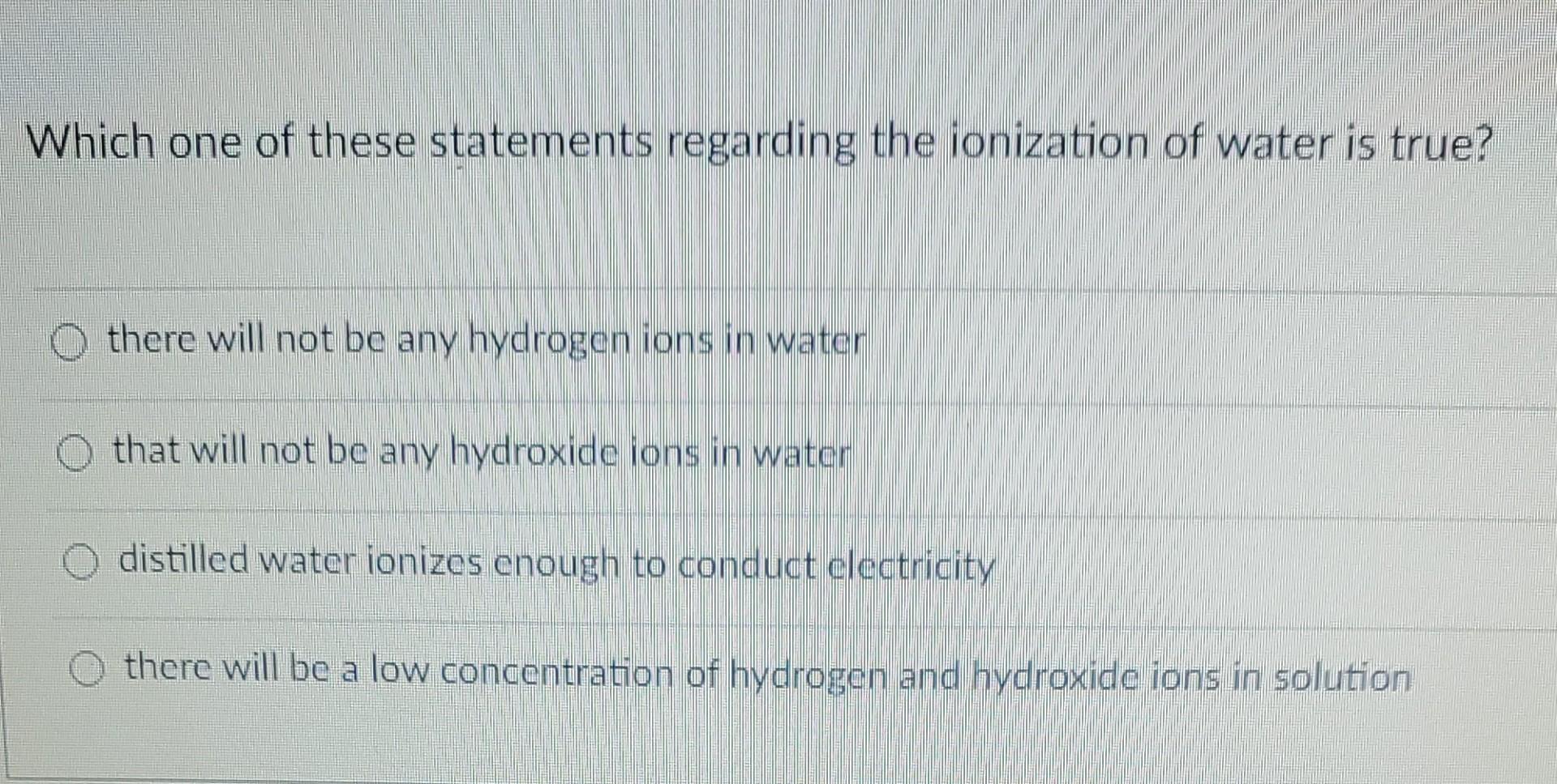 Solved Which one of these statements regarding the | Chegg.com