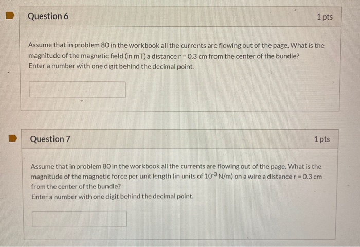 Solved Question 6 1 pts Assume that in problem 80 in the | Chegg.com
