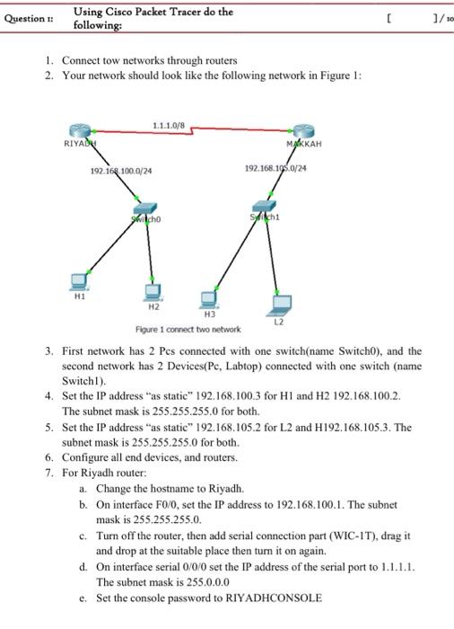 network sinario questions - Naner 2BeE 3034 onol LAN htarNab omed 3 PCS 2)  Foo Afications RFIO, - Studocu