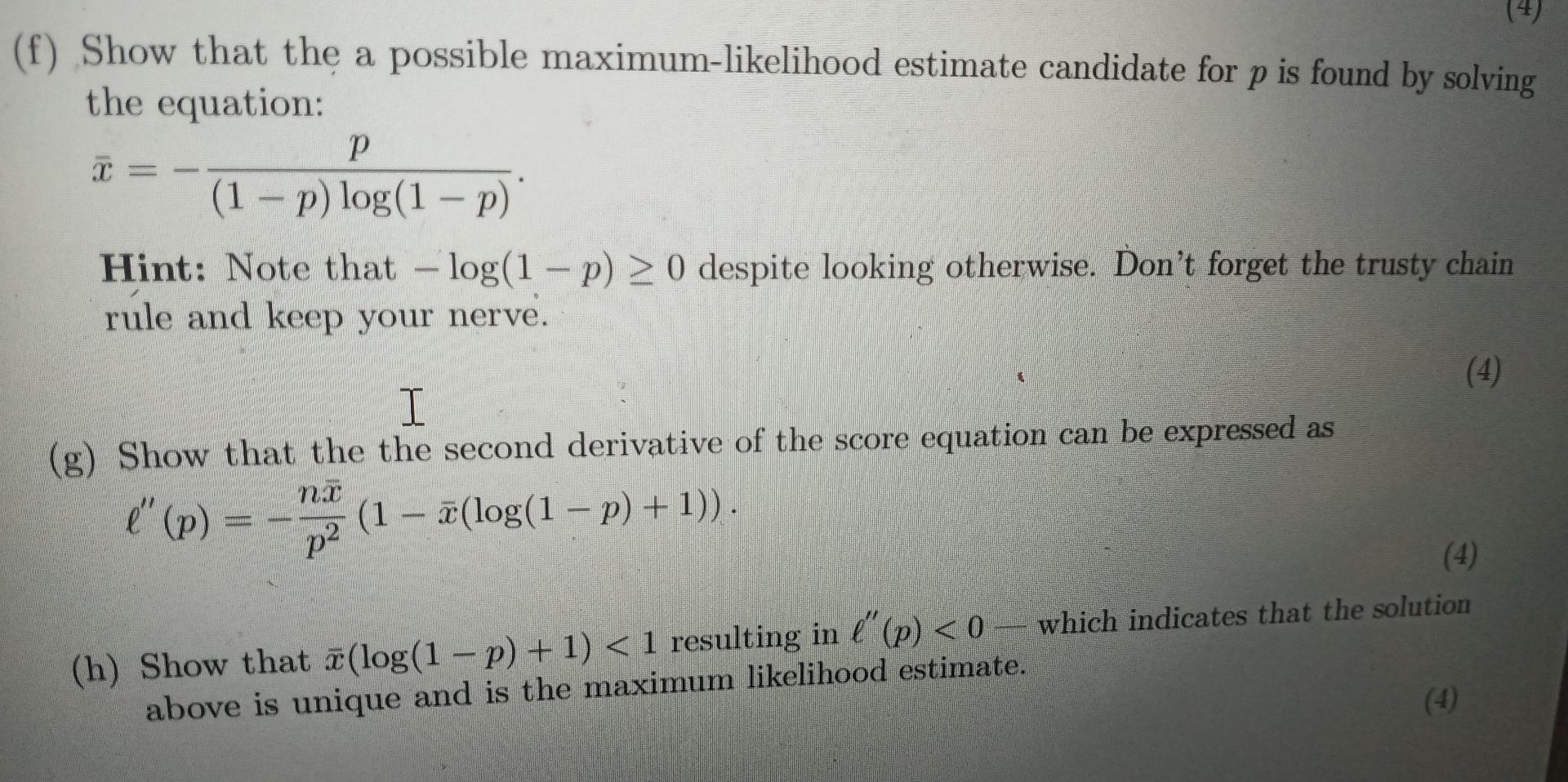 Solved 1 Consider the following logarithmic series | Chegg.com