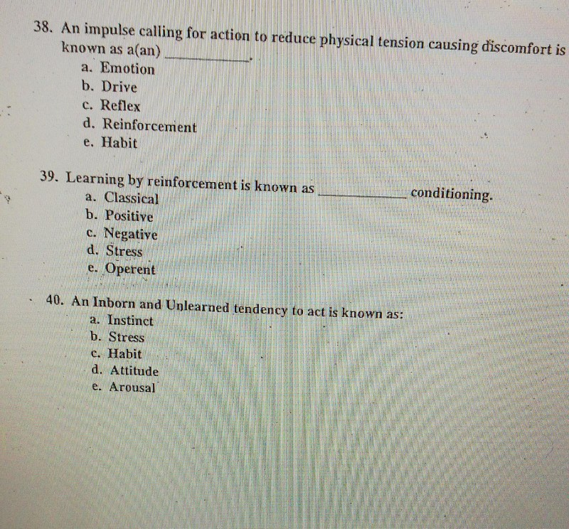 Learning theory of personality image