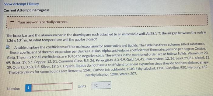 Solved The Brass Bar And The Aluminum Bar In The Drawing Are | Chegg.com