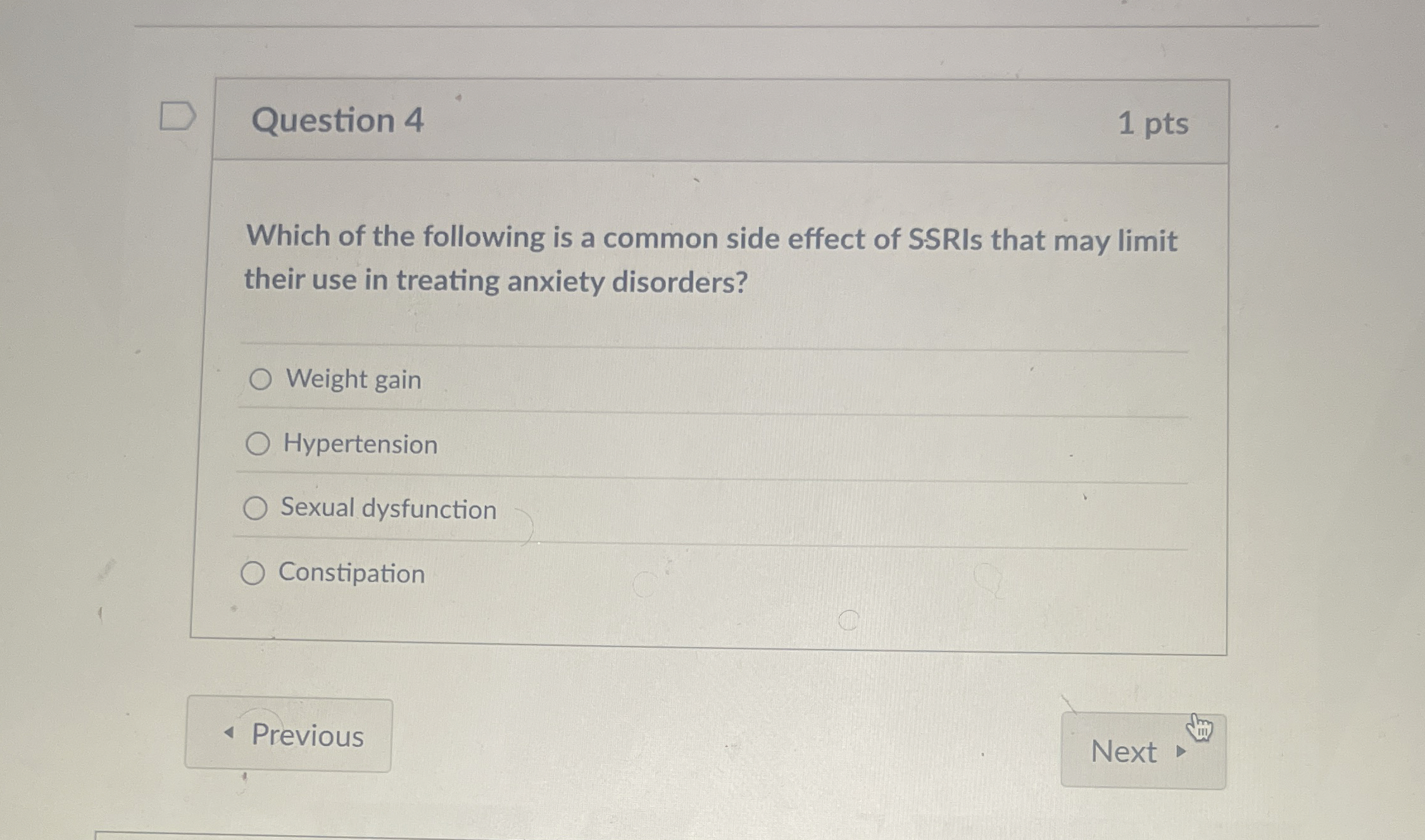 Solved Question 4Which of the following is a common side