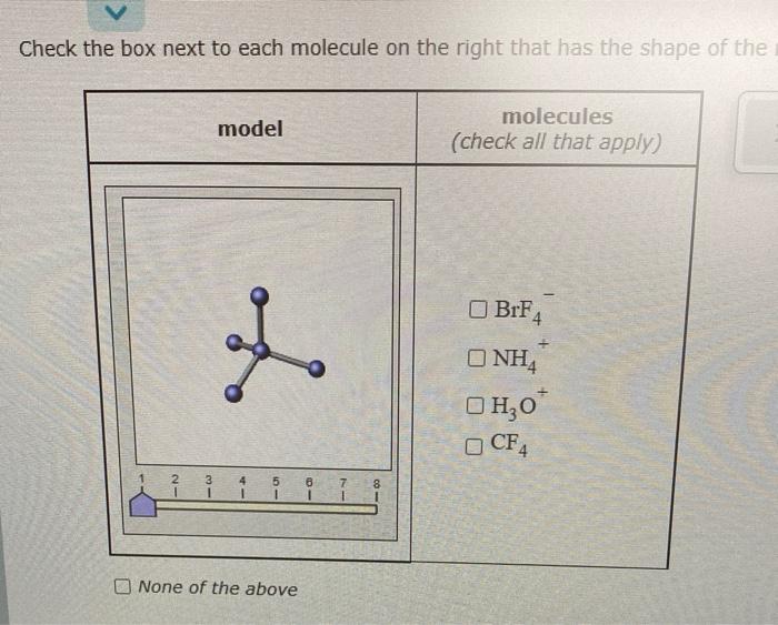 Solved Check The Box Next To Each Molecule On The Right That | Chegg.com