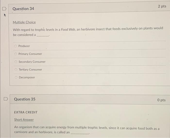 Solved 2 pts Question 30 Multiple Choice Which of the | Chegg.com