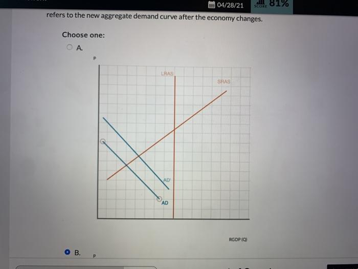 Solved Part 1 (1 point) Feedback O See Hint The economy is | Chegg.com